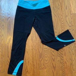 Lululemon running capris.